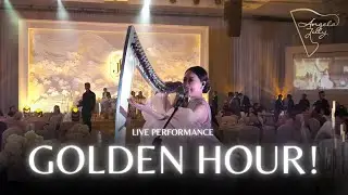 ANGELA JULY - GOLDEN HOUR | LIVE PERFORMANCE WITH HARP!