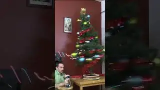 How to decorate a tree in 10 seconds