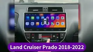 Android Car Radio For Toyota Land Cruiser Prado 2018-2022 GPS 4G Carplay DSP