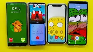Incoming + OutgoingCall/FaceToCall Blackview A200 Pro/Samsung Z Fold2/Iphone 11/Oppo Find N2 Flip