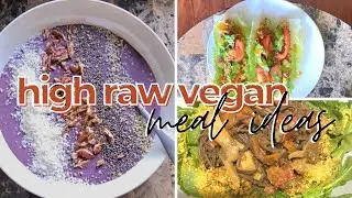 What I Ate Today #004 | High Raw Vegan Meals