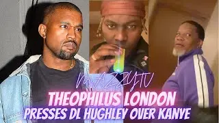 Theophilus London Pulls Up On DL Hughley On Behalf Of Kanye West | MAZZYTV