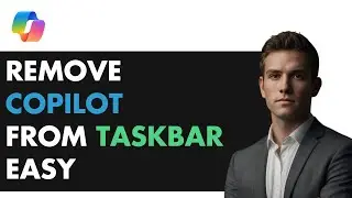 How to DISABLE Windows Copilot Taskbar in Seconds!