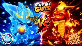 FIRE DRAGON VS ICE KNIGHT SKIN WAR