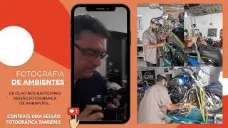 BASTIDORES - FOTOGRAFIA DE AMBIENTES