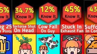 Comparison: bizarre deaths ever happened