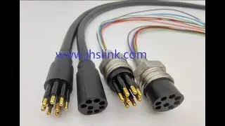 MCBH8M-MCIL8F rubber molded electrical connectors