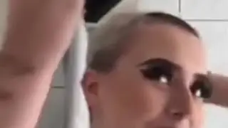 Headshave women ASMR