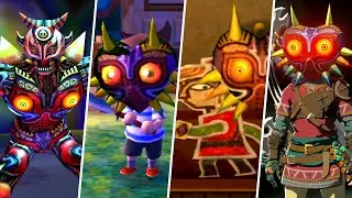 Evolution of Majora's Mask Battles & Appearances in Zelda Games (2000 - 2024)