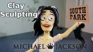 South Park -sculpting Michael Jackson (mr. Jefferson)
