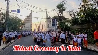 Melasti Ceremony In Kuta Part 2 | Kuta Bali | 19 March 2023