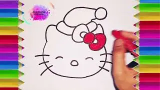How to draw cute Hello Kitty #drawing #hellokitty #cute