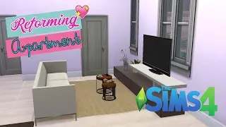 Renovating an empty apartment (reformando um apartamento vazio) | The Sims 4