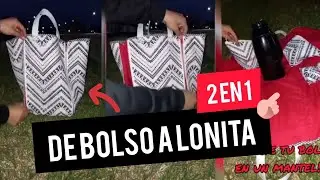 BOLSO MATERO y LONA a la vez? 🤯 DESMINTIENDO Molderia viral | Tutorial