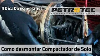 Como desmontar completamente o Compactador de Solo Petrotec