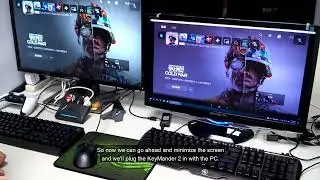 KeyMander 2 -  How to Use a  Keyboard and Mouse on PS5 Games? Use KeyMander 2 and PC