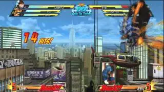 Marvel vs. Capcom 3: Chun-Li Combo 01