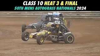 2024 Mens National Autograss Championships, Class 10 Heat 3 (ALL RACES) Yorkshire Dales