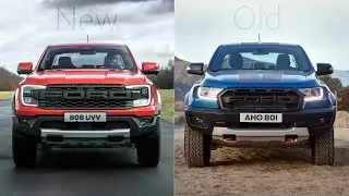 2022 Ford Ranger Raptor vs Old Ford Ranger Raptor