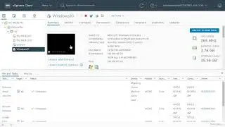 vSphere 7 Foundations 4.3 - vSphere Cluster Features - Move VM Storage with Storage vMotion