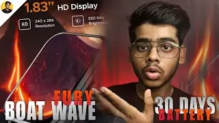 boAt wave fury smartwatch : Only Rs.1298/- ⚡ 1.83
