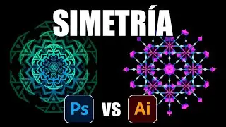 SIMETRÍA - Photoshop vs Ilustrator (Mandalas) - Tutorial