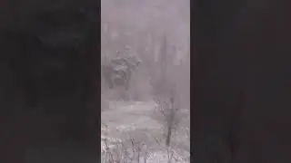 Kış geri döndü...