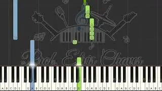 🎹 Debaixo dos caracóis dos seus cabelos - 244 - Tutorial Teclado Fácil