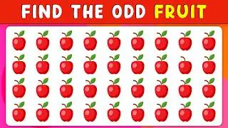 Find the ODD One Out - Fruit Edition 🍌🥝🍒