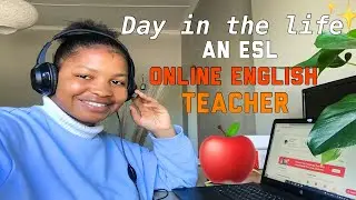 #lifelately: Day In The Life Of An Online ESL Teacher | Teaching English Online |lessons + equipment