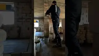 Привязка к стене. Уменьшение дверного проема. Binding to the wall. Reducing the doorway.