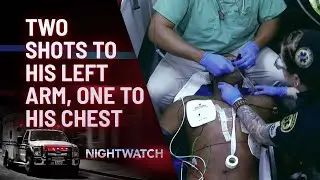 Gunshot Victim In The Street | Nightwatch | Channel 10