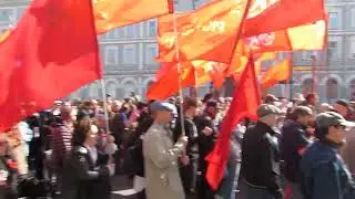 РАБОЧИЕ ФОРДА-МАРШ КОММУНИСТОВ С ПЕСНЕЙ