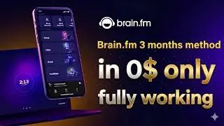 Brain.fm for 3 months subscription 🤩 method by MR.AS TECH