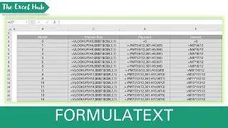 Show A Formula In Text Format Using The FORMULATEXT Function – Excel Documentation