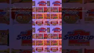PROMO MIE SEDAAP ALL VARIANT !! #shorts