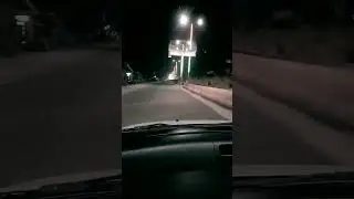 Night Driving | Indian Flag Light View