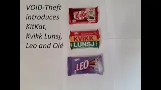 Kit Kat 1 VOID Theft introduction to KitKat Kvikk Lunsj and Leo