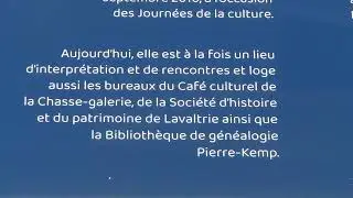 Lavaltrie, tableau sur la Maison Benoit à Lavaltrie