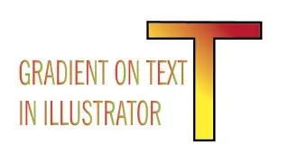 How to apply gradient on Text in Illustrator