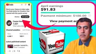 Here's your chance to help makeYouTube better for Creators! Getstarted with this quick survey