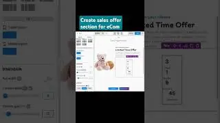 Create sales offer section for Shopify/BigCommerce. Learn more: zenobuilder.com