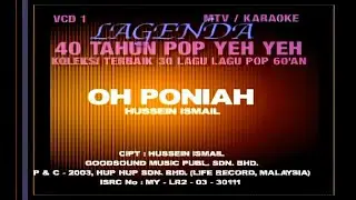 Hussein Ismail - Oh Poniah (Official Karaoke Video)