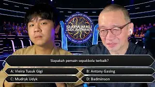 Gw Ngebuat Acara Kuis Gw Sendiri, Coach Justin Jadi Pesertanya