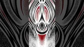 Day 56 drawing dark style abstract 