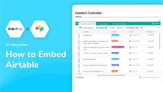 How to Embed Airtable Databases on Documents | Bit Docs - Bit.ai