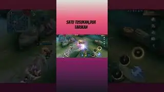 minsitthar menusuk,dua tarikan di dapat #shorts , #highlightmobilelegends