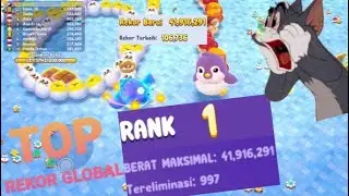 WOW 41 JUTA AUTO JADI TOP GLOBAL 1 -Sweet Crossing Snake io