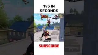 1v5 in seconds #pubgmobile #sakiytgaming #bgmi #pubg #jonathangaming #viral