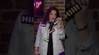 My daughter asking for things during my show